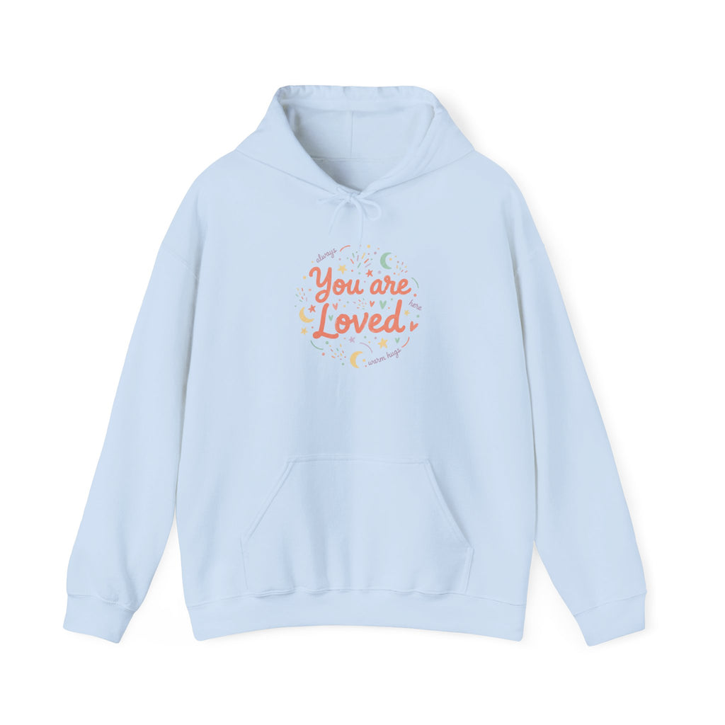 You Are Loved hoodie | handwritten doodle design, sketch aesthetic