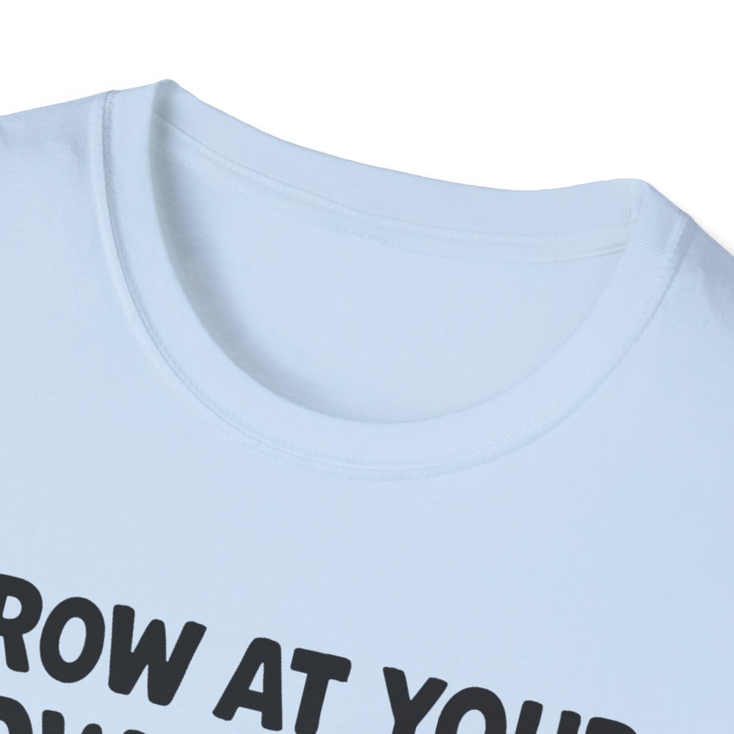 Grow at Your Own Pace Shirt – Retro Floral Graphic Tee, Comfort Colors Inspired, Growth Mindset T-Shirt for Women, Teachers & Everyday Wear