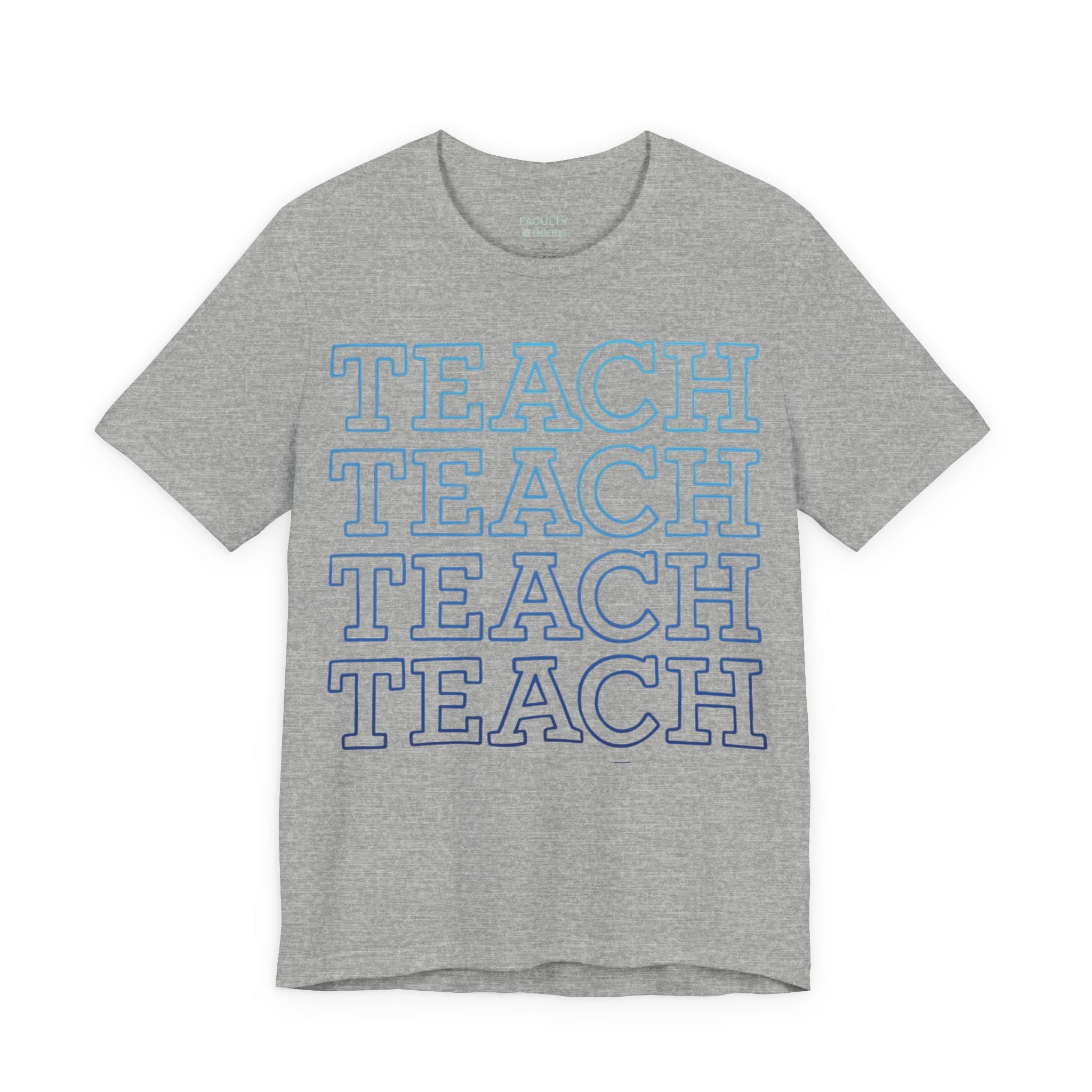 Blue Ombre TEACH Tee