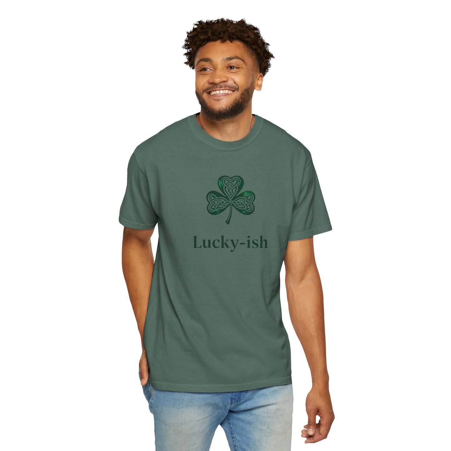 'Lucky-ish' Celtic Shamrock St. Patrick's Day Tee