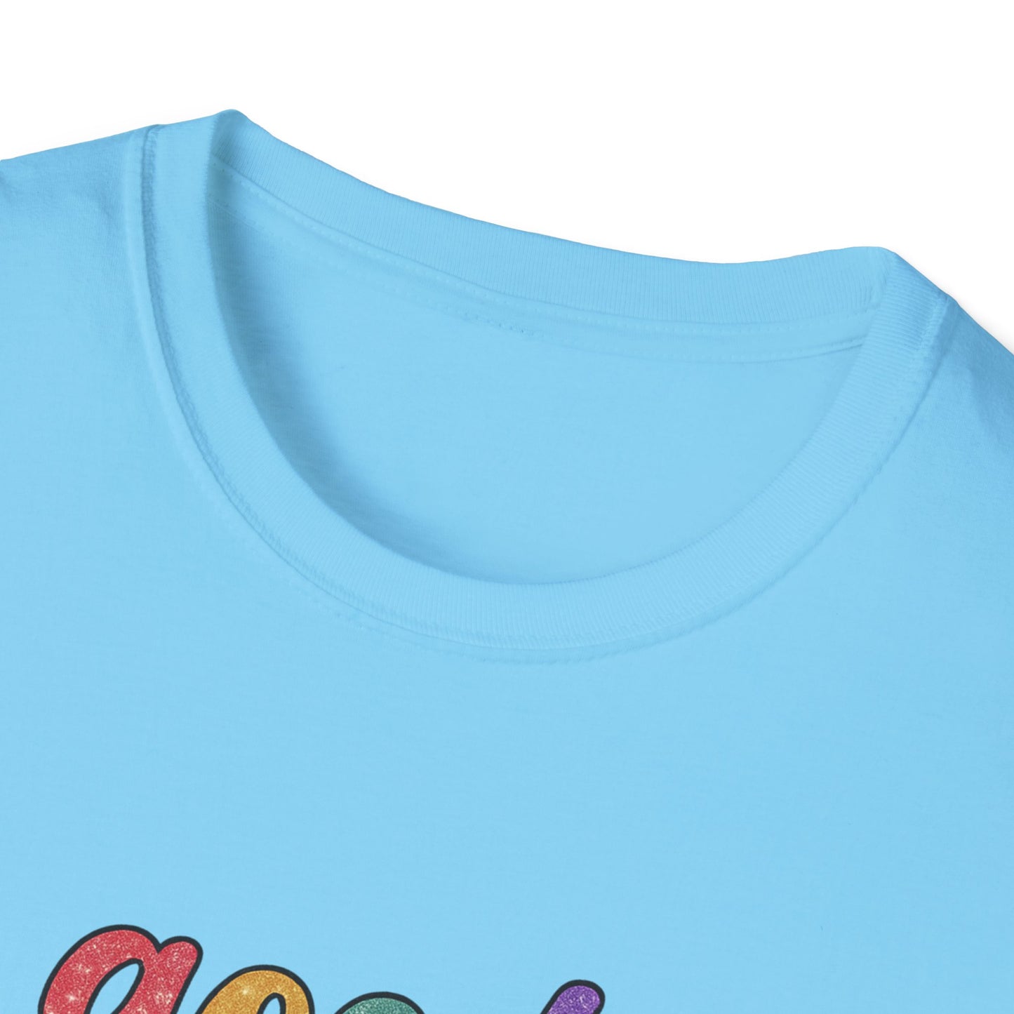 Good Vibes Fifth Grade T-Shirt — Colorful Pencil Teacher/Student Tee