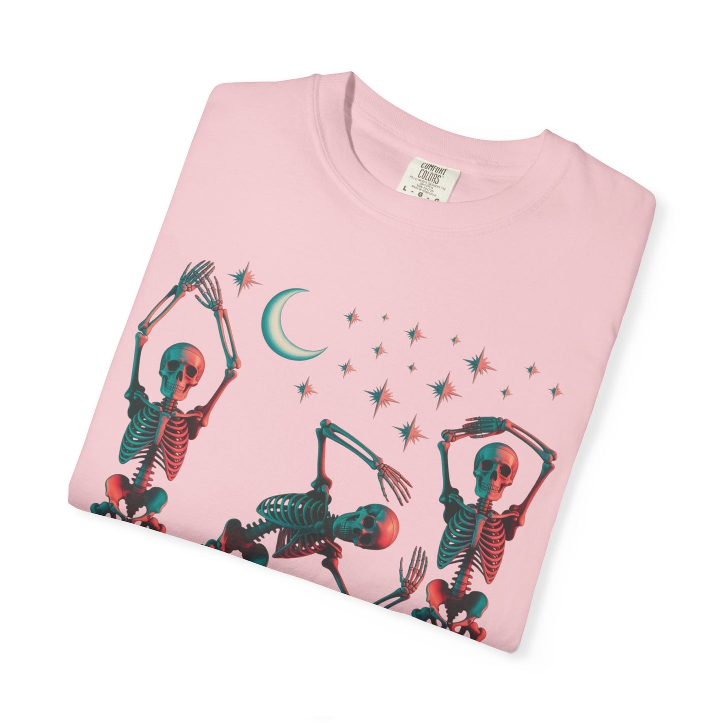 Halloween Dancing Skeletons Comfort Colors T-shirt