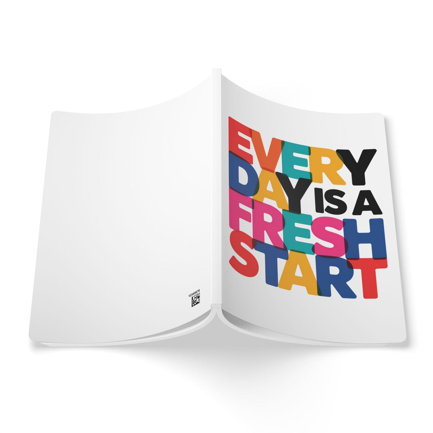 “Every Day Is a Fresh Start” Softcover Notebook