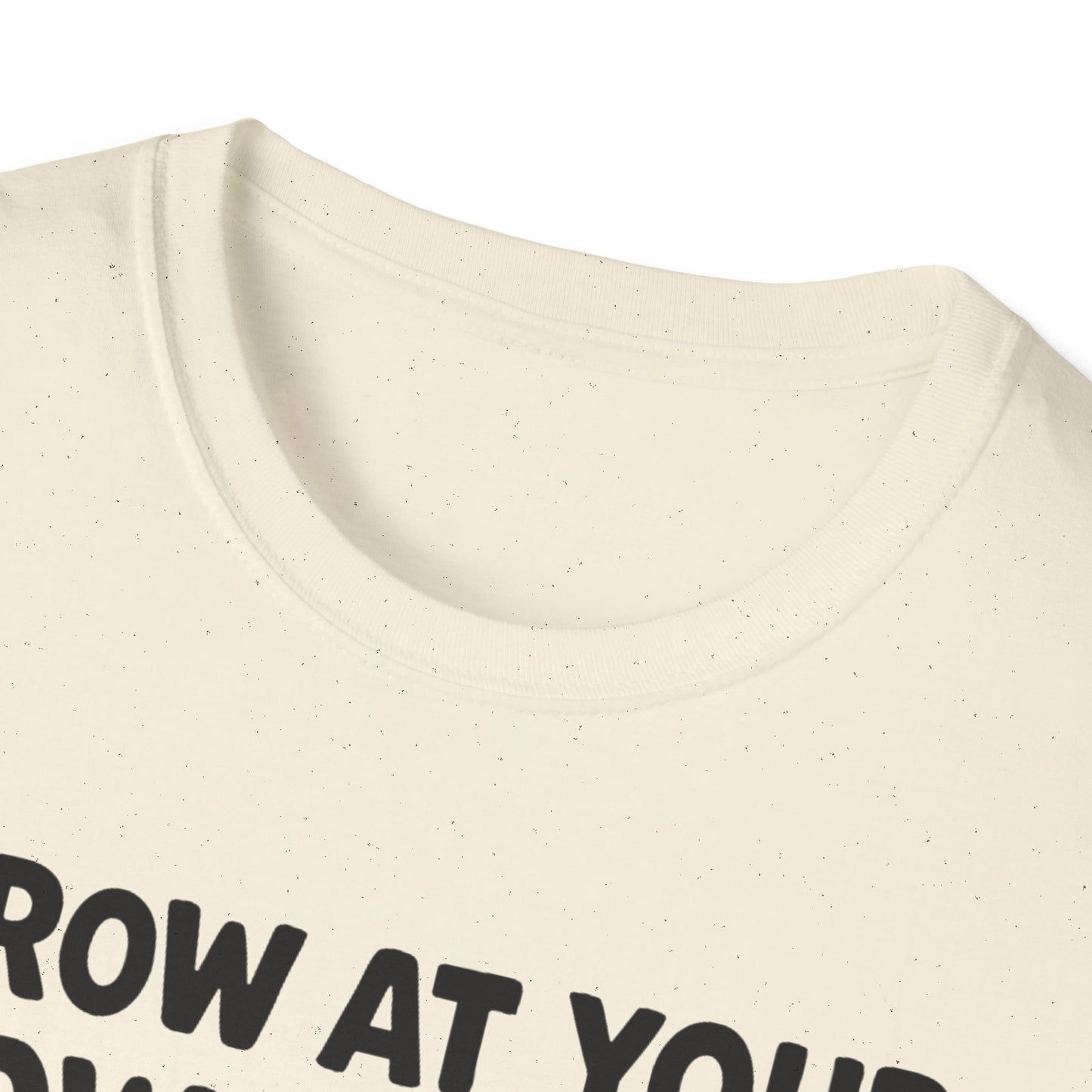 Grow at Your Own Pace Shirt – Retro Floral Graphic Tee, Comfort Colors Inspired, Growth Mindset T-Shirt for Women, Teachers & Everyday Wear