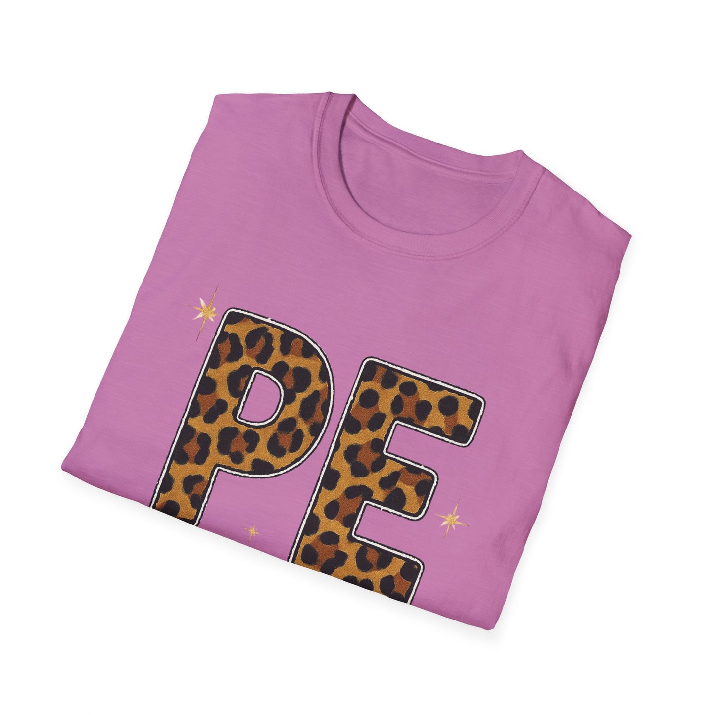 PE Leopard Print Physical Education T-Shirt — Cute PE Teacher Tee