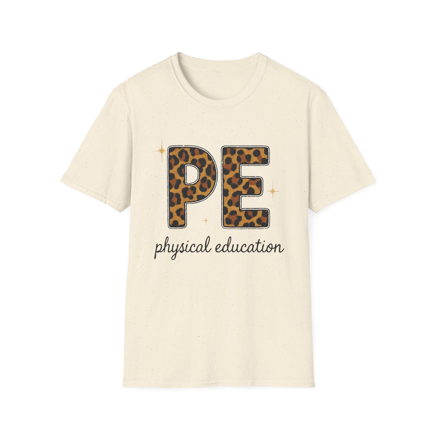 PE Leopard Print Physical Education T-Shirt — Cute PE Teacher Tee