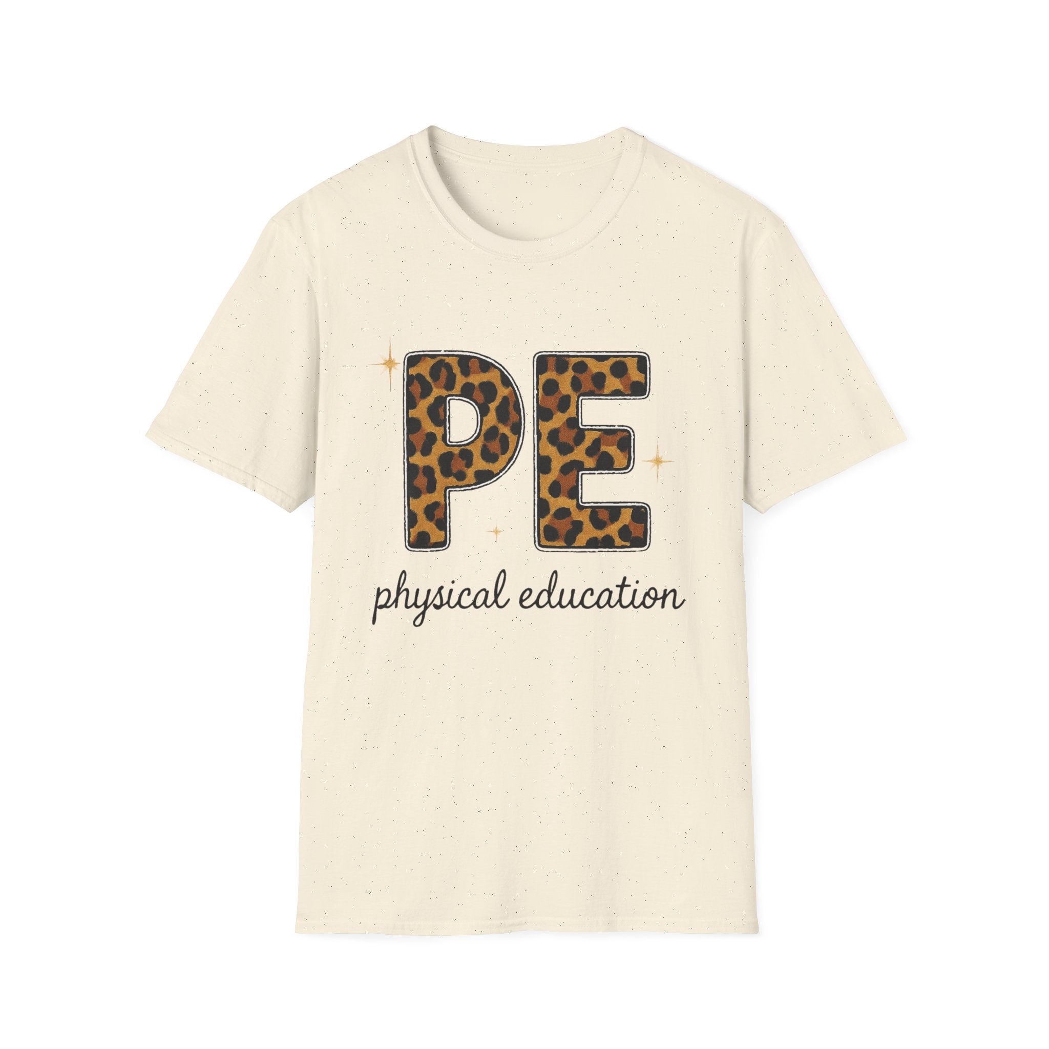 PE Leopard Print Physical Education T-Shirt — Cute PE Teacher Tee