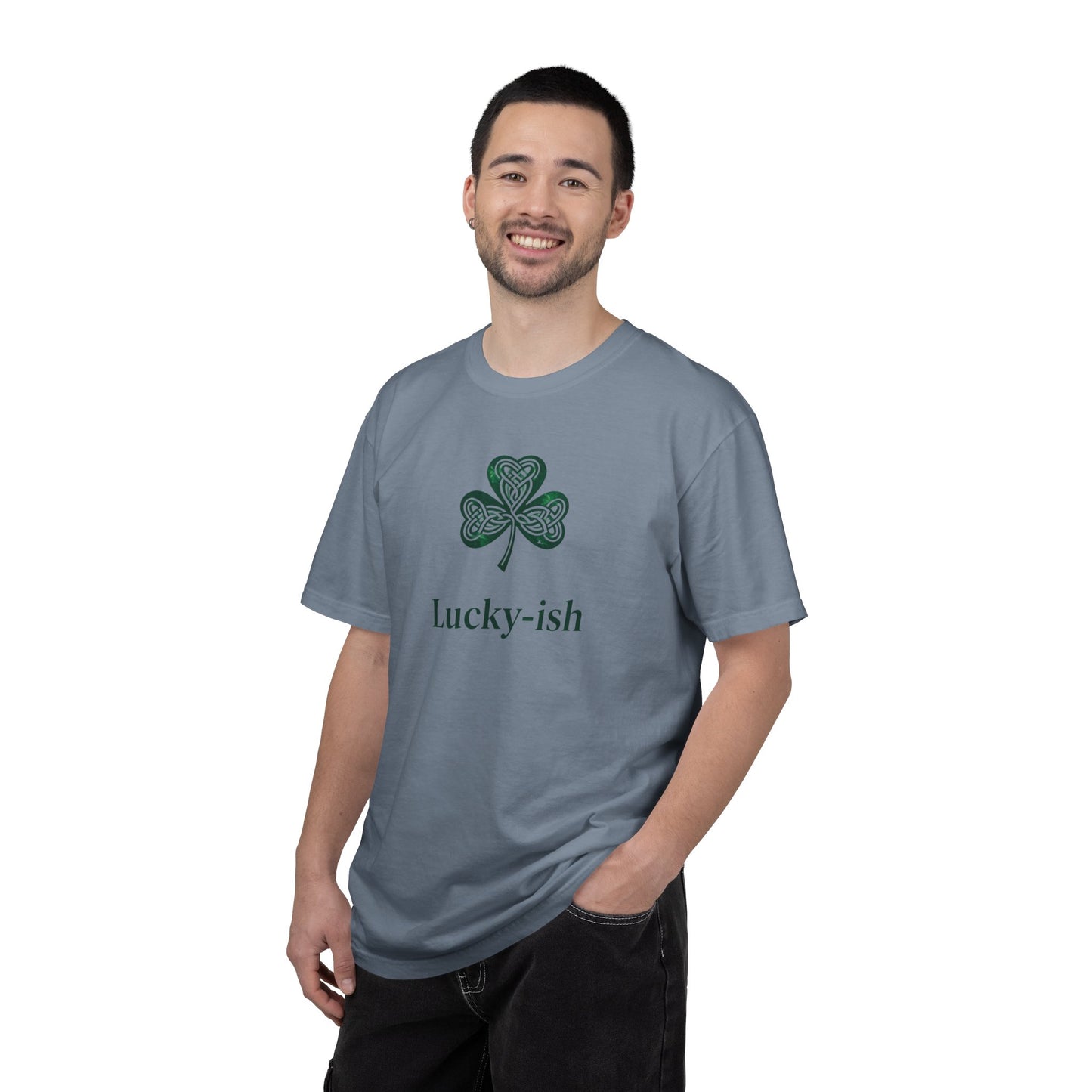 'Lucky-ish' Celtic Shamrock St. Patrick's Day Tee