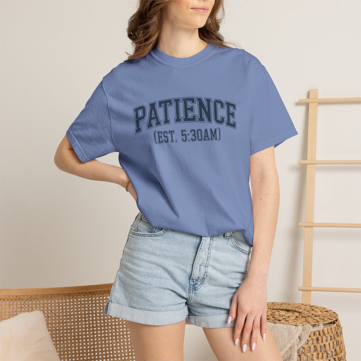 Patience Teacher T-Shirt, Comfort Colors 1717