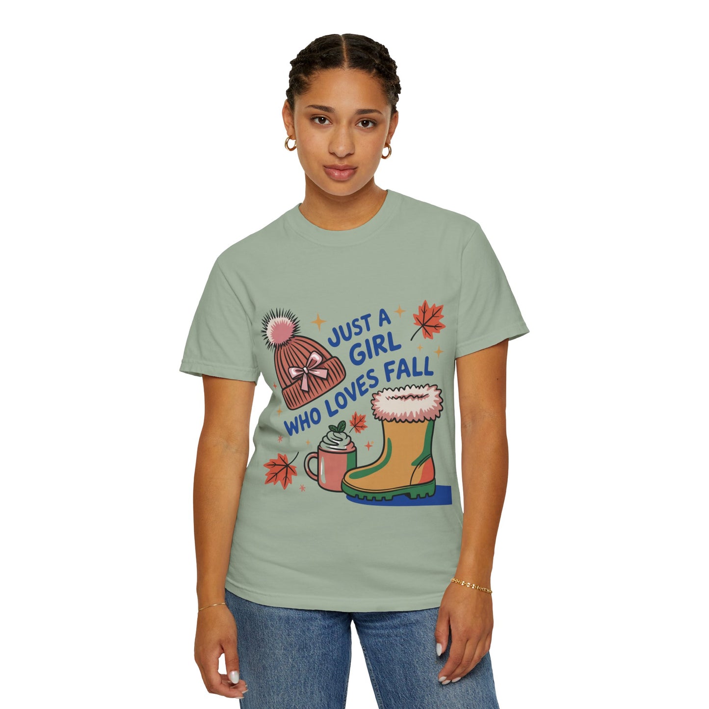 Fall Lover Garment-Dyed T-shirt