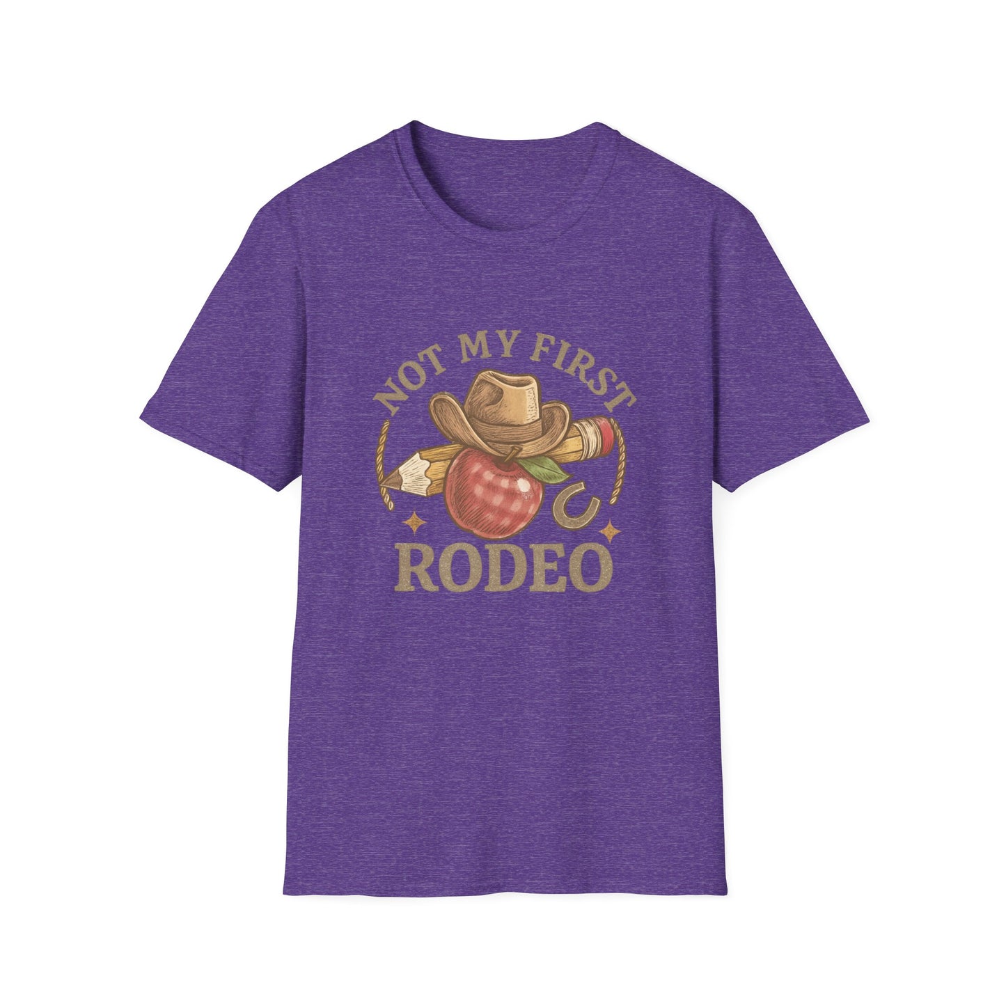 Not My First Rodeo T-Shirt — Vintage Cowboy Rodeo Tee