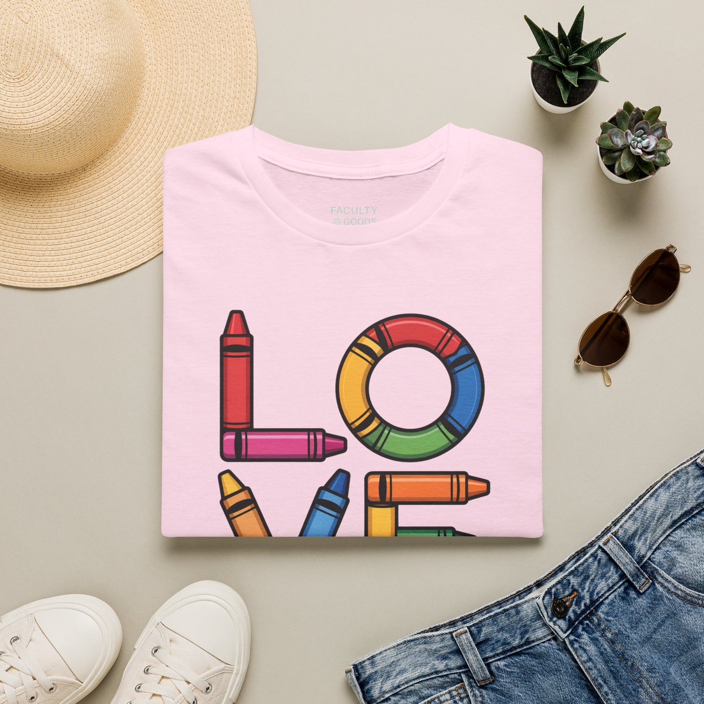 LOVE crayon T-Shirt