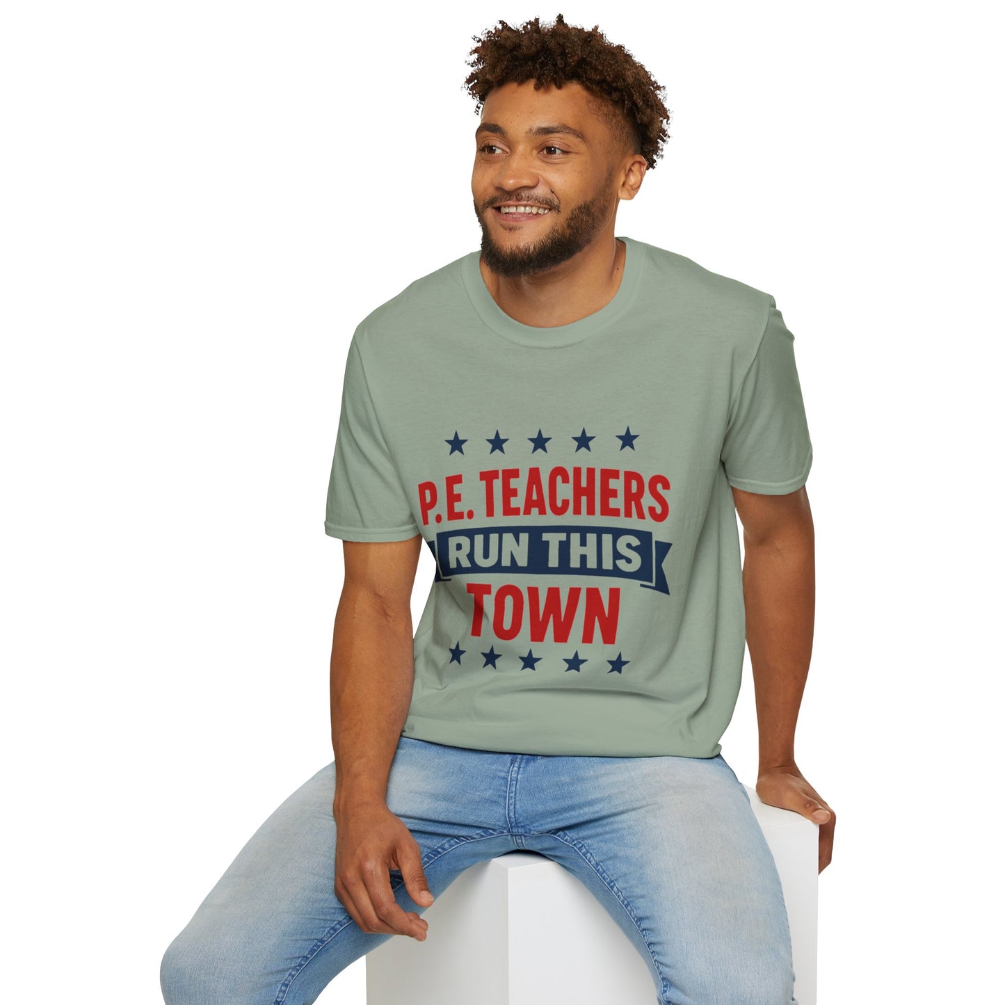 PE Teachers Run This Town Tee