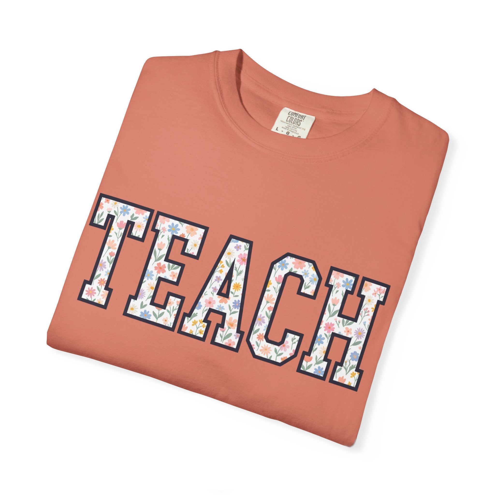 Teach Floral T-Shirt
